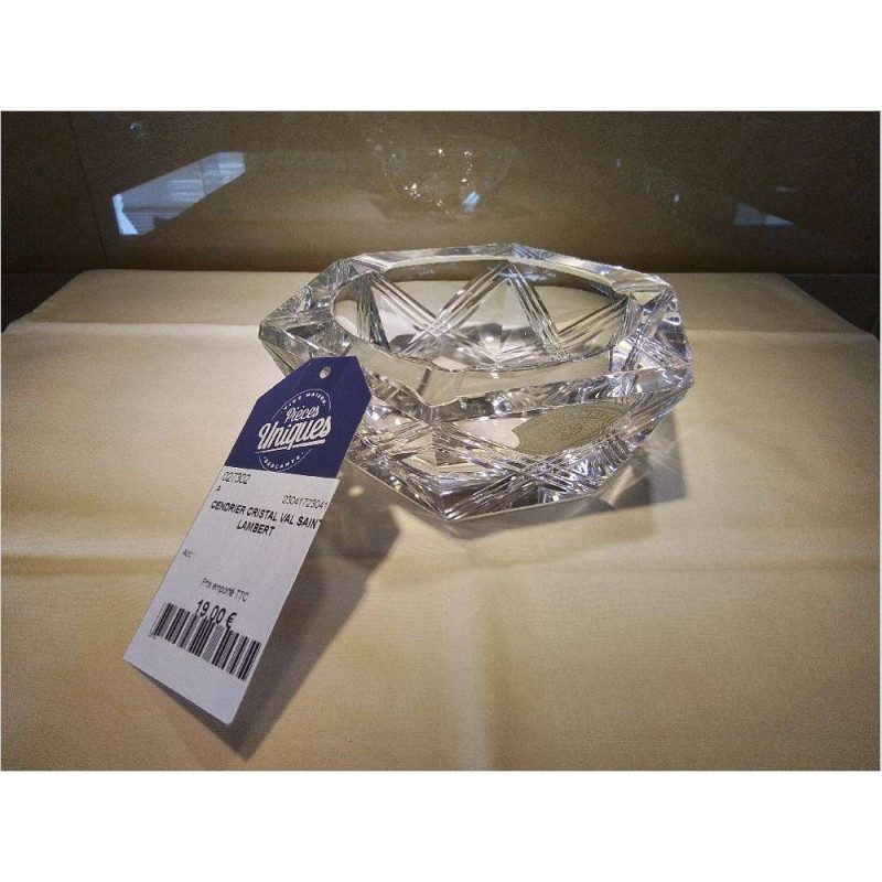 CENDRIER CRISTAL VAL SAINT LAMBERT