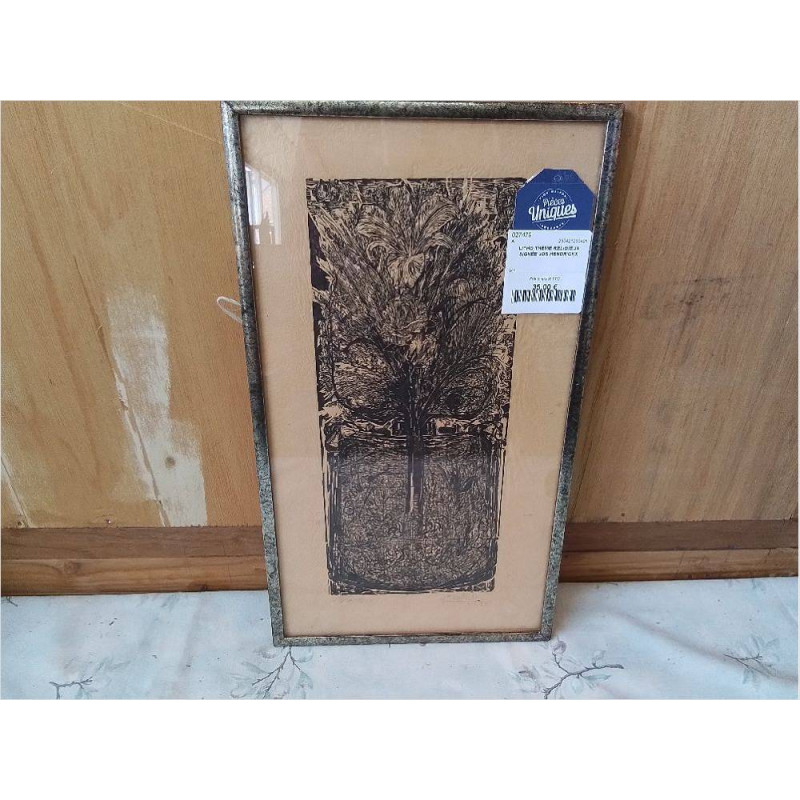 LITHO THEME RELIGIEUX SIGNÉE JOS HENDRICKX