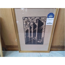 LITHO VISSERBOTEN SIGNÉE...
