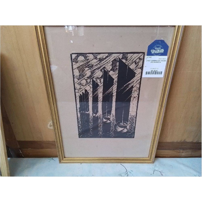 LITHO VISSERBOTEN SIGNÉE JOS HENDRICKX