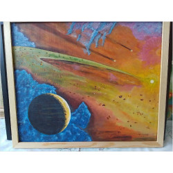 PEINTURE ART SPATIAL JOS...