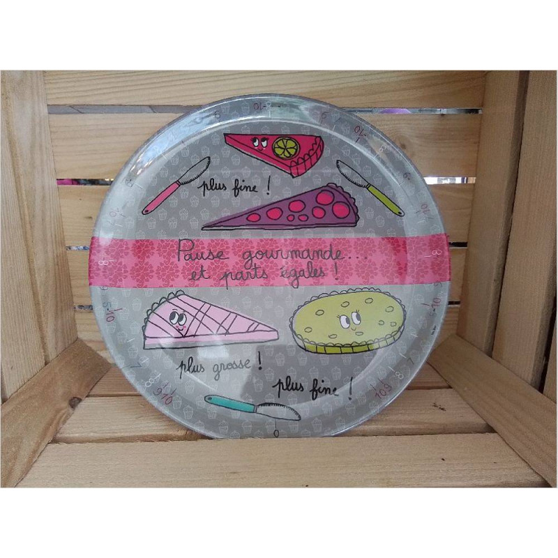 PLATEAU ROND EN MELAMINE