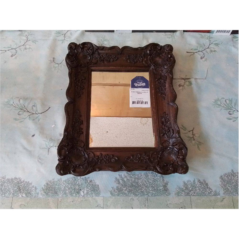 MIROIR BAROQUE CADRE EN RÉSINE