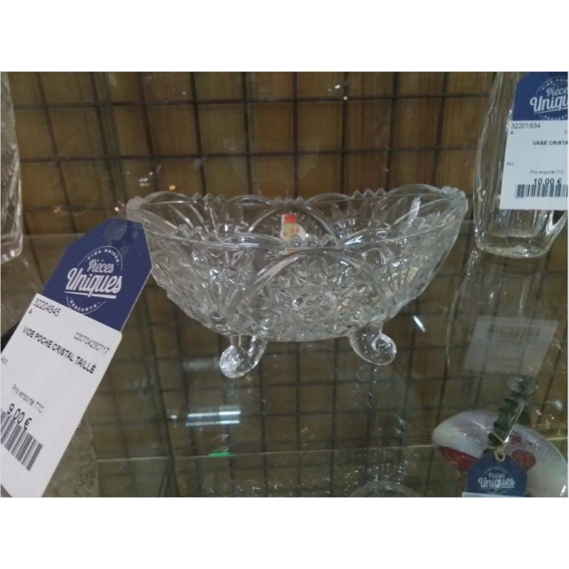 VIDE POCHE CRISTAL TAILLÉ