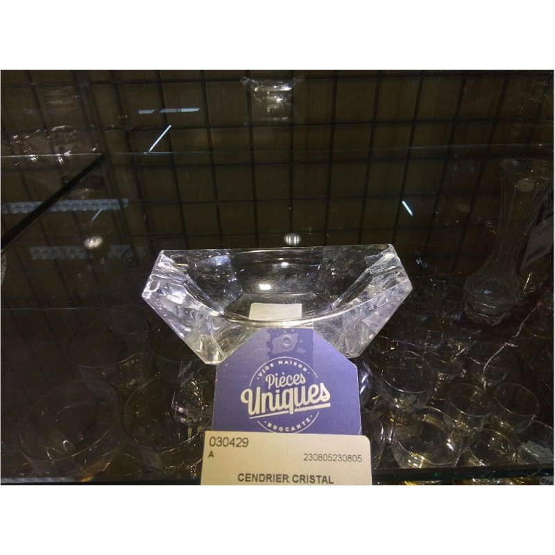 CENDRIER CRISTAL 