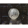 VASE BOULE CRISTAL TAILLÉ