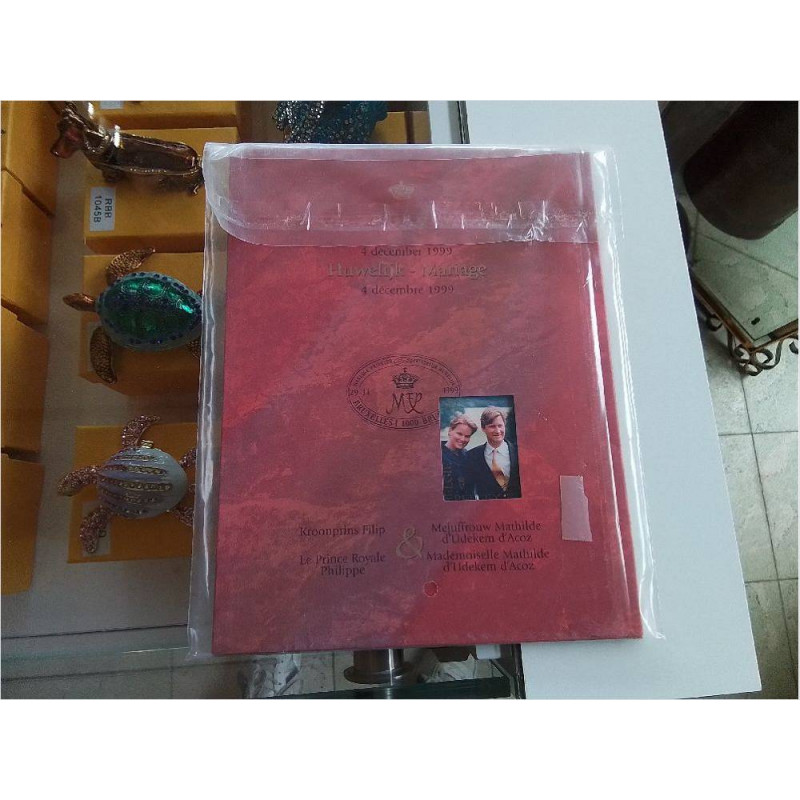 TIMBRE MARIAGE ROYAL TIRAGE LIMITÉ 1999