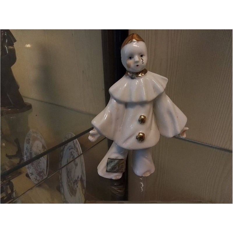STATUETTE PIERROT CAPO DI MONTE