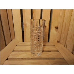 VASE TUBE EN CRISTAL MM