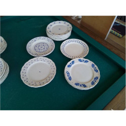 ASSIETTE PLATE BOCH THEME...