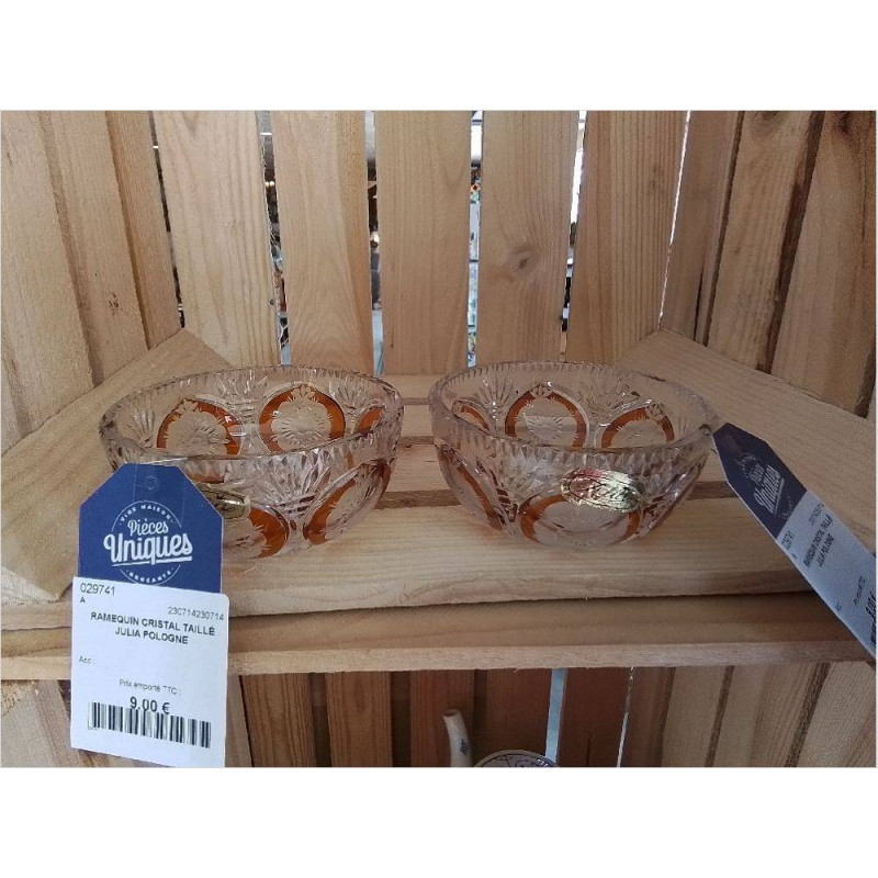 RAMEQUIN CRISTAL TAILLÉ JULIA POLOGNE