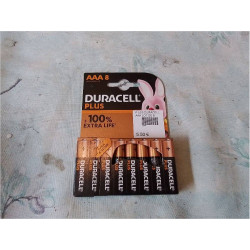 PILES DURACELL AAA LOT DE 8