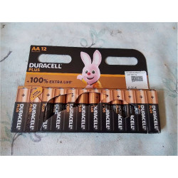 PILES DURACELL AA LOT DE 12