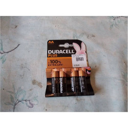 PILES DURACELL AA LOT DE 4