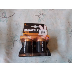 PILES DURACELL D LOT DE 2