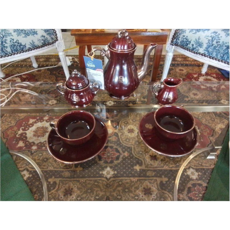 TÊTE À TÊTE PORCELAINE BORDEAUX