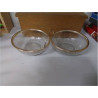 PLAT A CONDIMENTS DOUBLE VERRE ET CERCLAGE ARGENTÉ GM