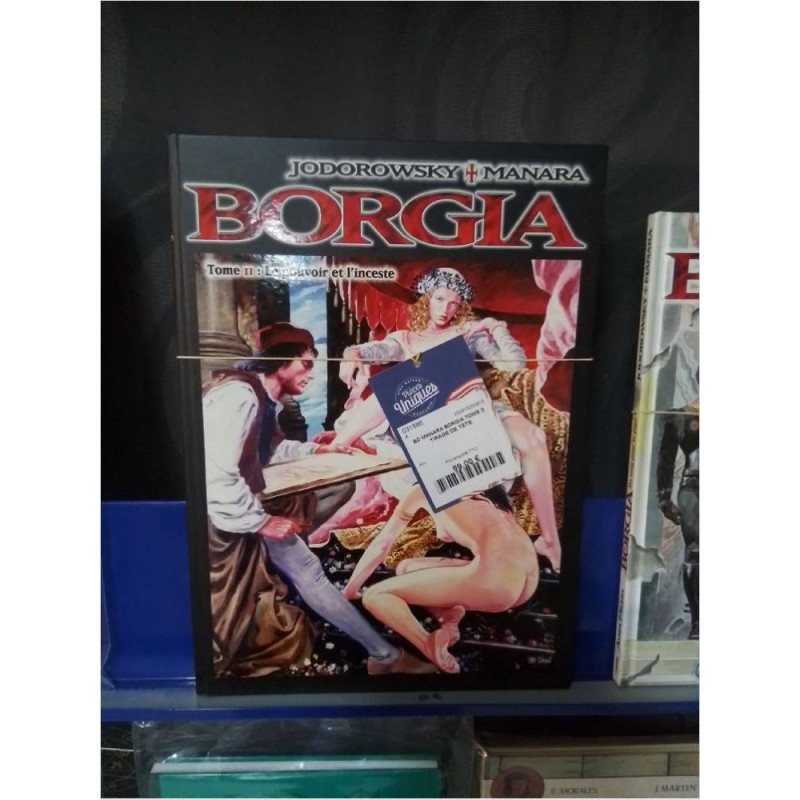 BD MANARA BORGIA TOME 2 TIRAGE DE TETE