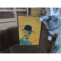 CADRE POP ART CHARLIE CHAPLIN