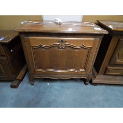 MEUBLE BAR MERISIER 1 ABATTANT