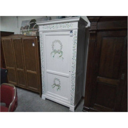 LINGERE 1 PORTE PEINT EN BLANC