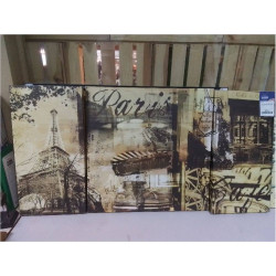 TOILE EN 3 PARTIES PARIS