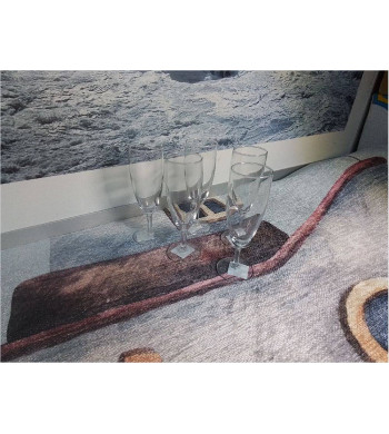 FLUTE À CHAMPAGNE EN VERRE