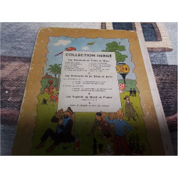 BD TINTIN OBJECTIF LUNE 1953 EO B8 ABIMÉ