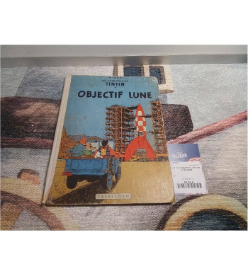 BD TINTIN OBJECTIF LUNE...