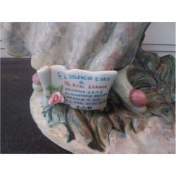 POSTURE EN PORCELAINE ESPAGNOLE COUPLE 