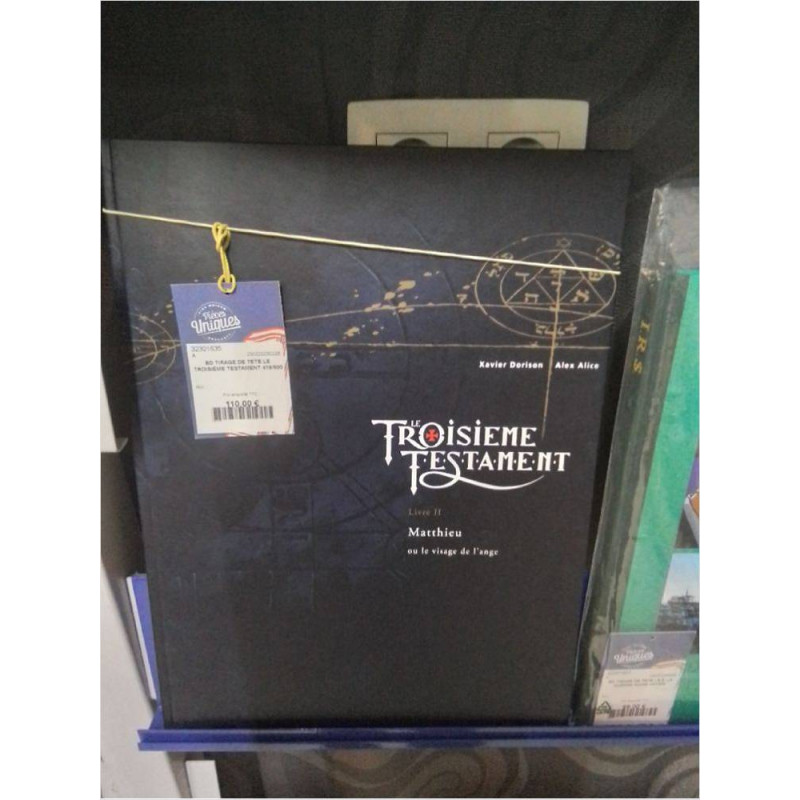 BD TIRAGE DE TETE LE TROISIÈME TESTAMENT 419/500