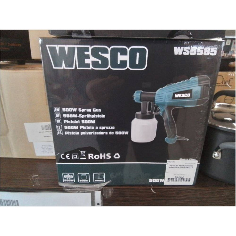 PISTOLET PEINTURE 500W WESCO 