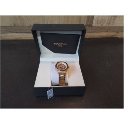 MONTRE MARTYN LINE AUTOMATIQUE DORÉE JAMAIS PORTÉE 