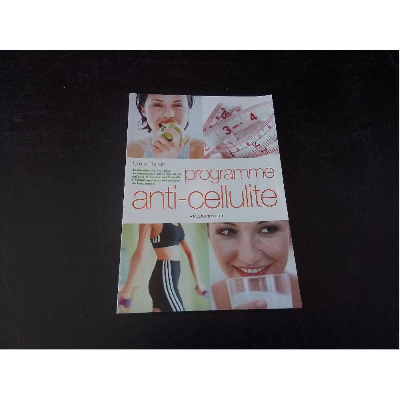 LIVRE PROGRAMME ANTI CELLULITE