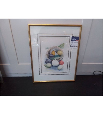 AQUARELLE PLAT DE LÉGUMES...