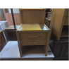 CHEVET PLACAGE CLAIR 2 TIROIRS