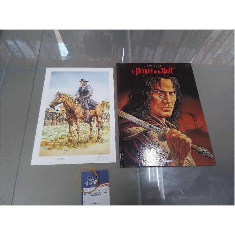 BD PRINCE DE LA NUIT T.7 E.O. + SÉRIGRAPHIE