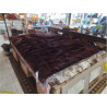 TAPIS 160X230 SAMBA BORDEAUX