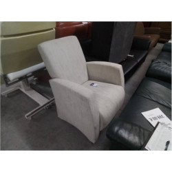FAUTEUIL CLUB TISSU BEIGE 