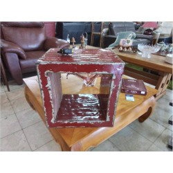 ETAGERE MURALE EN METAL PEINT