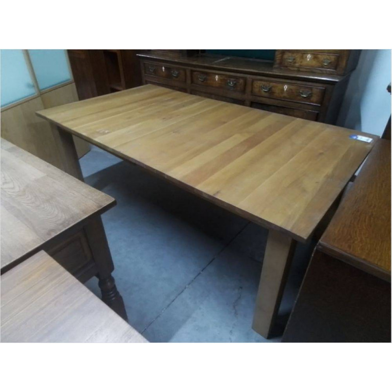 TABLE DE SALLE À MANGER TECK MASSIF