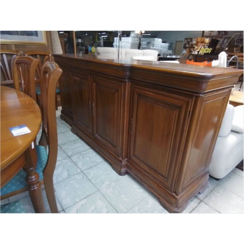 DRESSOIR STYLE LOUIS PHILIPPE COULEUR MERISIER