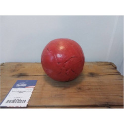 BOULE DE DÉCO CÉRAMIQUE ROUGE