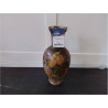 VASE ANCIEN EN VERRE DÉCORÉ