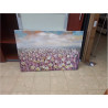 TOILE MODERNE CHAMPS DE  FLEURS