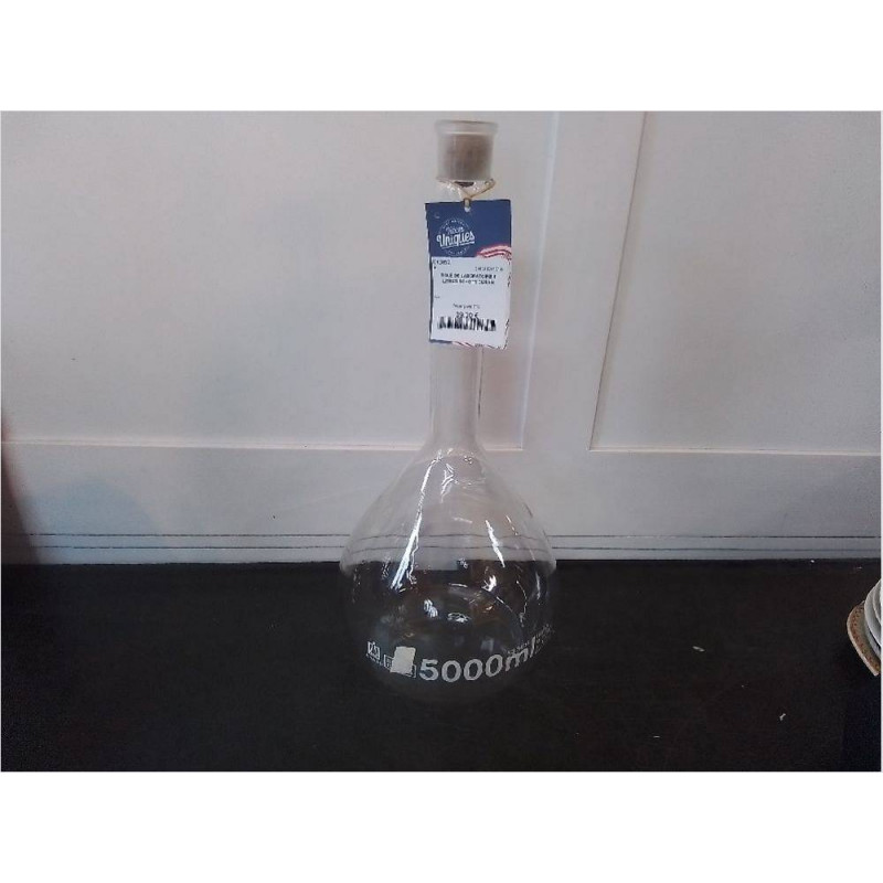 FIOLE DE LABORATOIRE 5 LITRES SCHOTT DURAN
