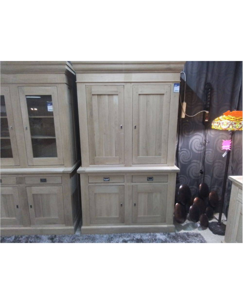 BUFFET 2 CORPS CHÊNE CLAIR JB 126X50X215 
