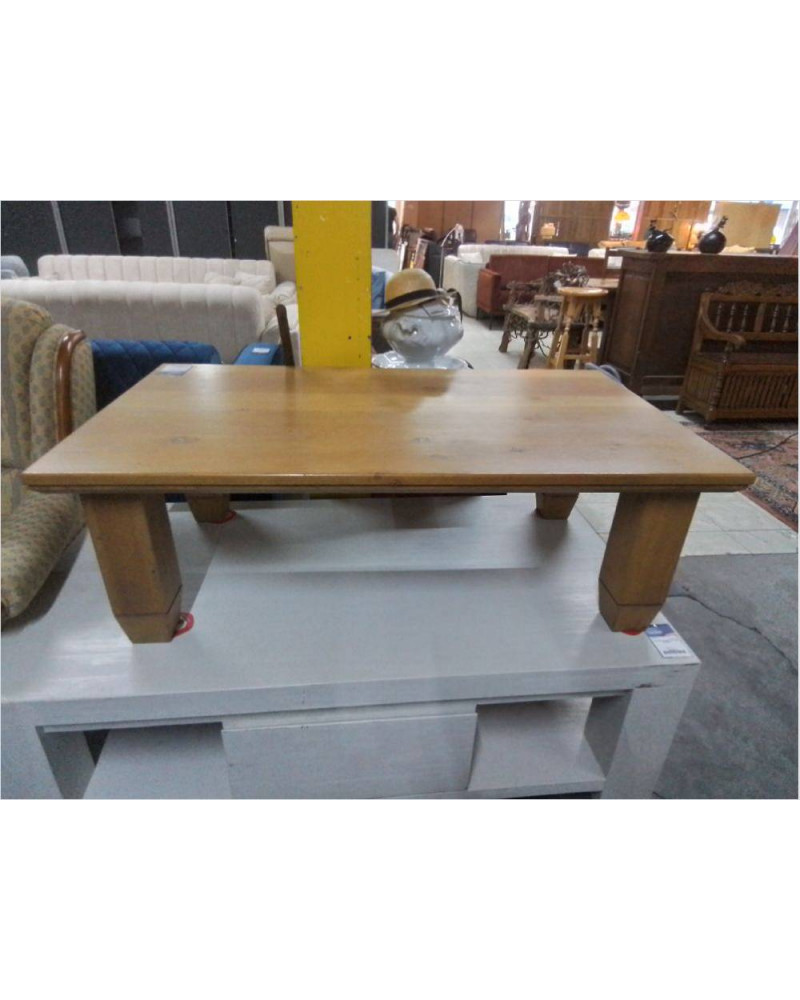 TABLE BASSE RECTANGULAIRE CHÊNE CLAIR