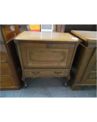 MEUBLE BAR ROULANT STYLE LOUIS XV
