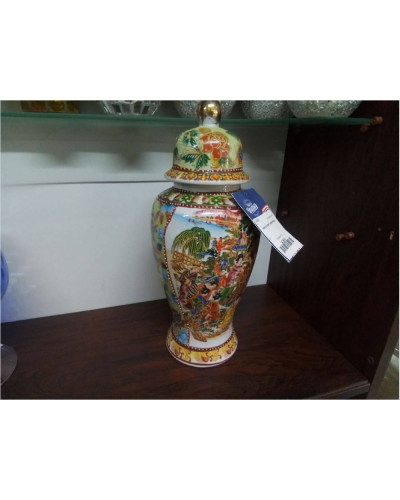 VASE COUVERT ASIATIQUE 